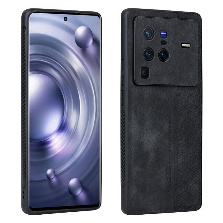 AZNS 3D Embossed Skin Feel Phone Case, For OPPO Reno8 Pro, For OPPO Reno7 5G, For OPPO Reno7 Global, For OPPO Reno7 Pro 5G, For OPPO Reno7 SE 5G, For OPPO K10 5G, For OPPO A57 5G / A77 5G / Realme Q5i / V23, For vivo X80 Pro