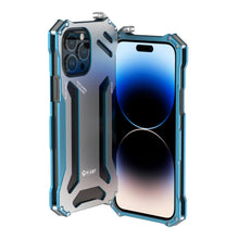 Load image into Gallery viewer, R-JUST RJ17 Shockproof Armor Metal Phone Case, For iPhone 14, For iPhone 14 Plus, For iPhone 14 Pro, For iPhone 14 Pro Max