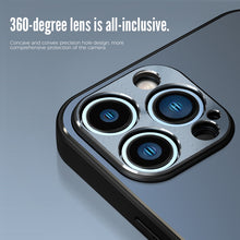 Load image into Gallery viewer, R-JUST RJ52 3-Line Style Metal TPU Shockproof Phone Case, For iPhone 14, For iPhone 14 Plus, For iPhone 14 Pro, For iPhone 14 Pro Max