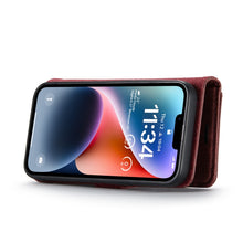 Load image into Gallery viewer, DG.MING Crazy Horse Texture Detachable Magnetic Leather Case, For iPhone 14, For iPhone 14 Plus, For iPhone 14 Pro, For iPhone 14 Pro Max