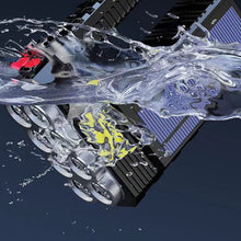 Load image into Gallery viewer, Super Bright Waterproof 8 LED Camping Flashlight Lamp, USB Charging, Solar Charging