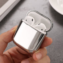 Load image into Gallery viewer, Split Electroplating TPU Earphone Protective Case with Hook, For AirPods 1/2, For AirPods 3, For AirPods Pro