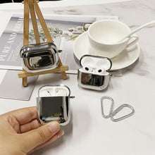 Load image into Gallery viewer, Split Electroplating TPU Earphone Protective Case with Hook, For AirPods 1/2, For AirPods 3, For AirPods Pro