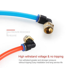 Load image into Gallery viewer, PL6-04 LAIZE 2pcs Male Thread Elbow Pneumatic Quick Fitting Connector, PL4-01 (10pcs), PL4-02 (10pcs), PL4-M5 (10pcs), PL6-01 (10pcs), PL6-02 (10pcs), PL6-03 (10pcs), PL6-04 (2pcs), PL6-M5 (10pcs), PL8-01 (10pcs), PL8-02 (10pcs), PL8-03 (10pcs)        ...
