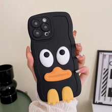 Load image into Gallery viewer, Wave Edge Big Duck Silicone Phone Case with Wristband, For iPhone 12 Pro Max, For iPhone 11, For iPhone 11 Pro, For iPhone 11 Pro Max, For iPhone 13 mini