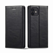 Load image into Gallery viewer, LC.IMEEKE RFID Anti-theft Leather Phone Case, For iPhone 12 mini, For iPhone 11, For iPhone 11 Pro, For iPhone 11 Pro Max