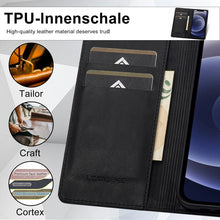 Load image into Gallery viewer, LC.IMEEKE RFID Anti-theft Leather Phone Case, For iPhone 12 mini, For iPhone 11, For iPhone 11 Pro, For iPhone 11 Pro Max