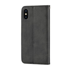Load image into Gallery viewer, Cubic Grid Calf Texture Magnetic Closure Leather Phone Case, For iPhone XS Max, For iPhone SE 2022 / SE 2020 / 7 / 8, For iPhone 7 Plus / 8 Plus