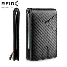 Load image into Gallery viewer, W2108A1 Carbon fiber Business Wallet For Men