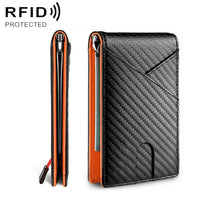 Load image into Gallery viewer, W2108A1 Carbon fiber Business Wallet For Men