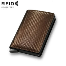Load image into Gallery viewer, C1804H1 RFID Carbon Fiber Wallet For Men