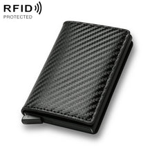 Load image into Gallery viewer, C1804H1 RFID Carbon Fiber Wallet For Men