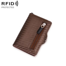Load image into Gallery viewer, C1911H9 RFID Multi-card PU Leather Metal Card Package