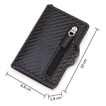 Load image into Gallery viewer, C1911H9 RFID Multi-card PU Leather Metal Card Package