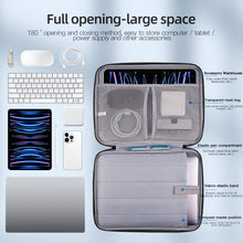 Load image into Gallery viewer, Portable Sheepskin Texture Leather Bag, For 9.7-11 inch Laptop, For 12.9-13 inch Laptop