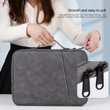 Load image into Gallery viewer, Portable Sheepskin Texture Leather Bag, For 9.7-11 inch Laptop, For 12.9-13 inch Laptop