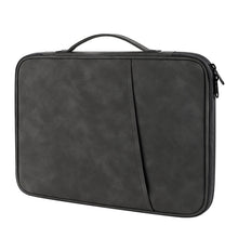 Load image into Gallery viewer, Portable Sheepskin Texture Leather Bag, For 9.7-11 inch Laptop, For 12.9-13 inch Laptop