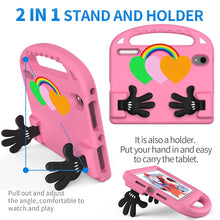 Load image into Gallery viewer, Love Small Palm Holder EVA Tablet Case, For iPad mini 2024 /mini 6, For iPad 10.2 / iPad Pro 10.5, For iPad mini 2024 / mini 6, For Samsung Tab S6 Lite, For Walmart Onn 8 inch Tablet 2024, For Samsung Galaxy Tab A 8.0 2019                              ...