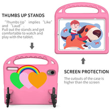 Load image into Gallery viewer, Love Small Palm Holder EVA Tablet Case, For iPad mini 2024 /mini 6, For iPad 10.2 / iPad Pro 10.5, For iPad mini 2024 / mini 6, For Samsung Tab S6 Lite, For Walmart Onn 8 inch Tablet 2024, For Samsung Galaxy Tab A 8.0 2019                              ...