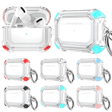 Load image into Gallery viewer, Dual-color PC Shockproof Earphone Case with Hook, For AirPods Pro 2