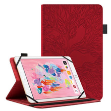 Load image into Gallery viewer, Life Tree Pattern Flip Universal Leather Tablet Case