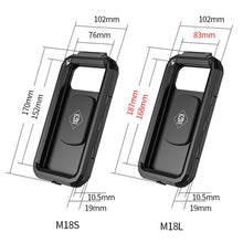 Load image into Gallery viewer, Motorcycle / Bicycle Handlebar Wireless Charging Waterproof Box Mobile Phone Holder, M18S-A1, M18L-A1
