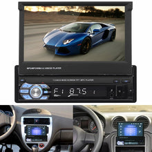 Load image into Gallery viewer, 9601 7 inch Car Retractable MP5 Player Supports Bluetooth Hand-free Calling Reverse, 9601