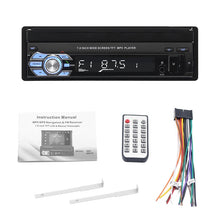Load image into Gallery viewer, 9601 7 inch Car Retractable MP5 Player Supports Bluetooth Hand-free Calling Reverse, 9601