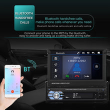 Load image into Gallery viewer, 9601 7 inch Car Retractable MP5 Player Supports Bluetooth Hand-free Calling Reverse, 9601