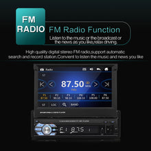 Load image into Gallery viewer, 9601 7 inch Car Retractable MP5 Player Supports Bluetooth Hand-free Calling Reverse, 9601