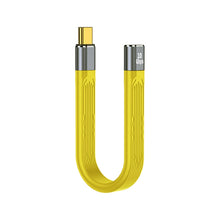 Load image into Gallery viewer, 100W 10Gbps USB-C/Type-C Female to USB-C/Type-C Male FPC Flexible Data Cable, Length: 13.8cm, 10Gbps USB-C/Type-C Female to USB-C/Type-C Male