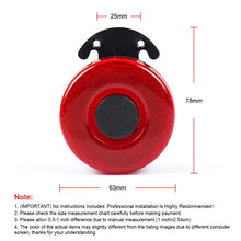 Load image into Gallery viewer, 12-24V Car Reversing Horn with LED Light, Reversing Hor