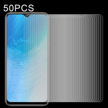 Load image into Gallery viewer, 50 PCS 0.26mm 9H Surface Hardness 2.5D Explosion-proof Tempered Glass Non-full Screen Film For Samsumg Galaxy F55 / M55 / M54 / A71 / F54