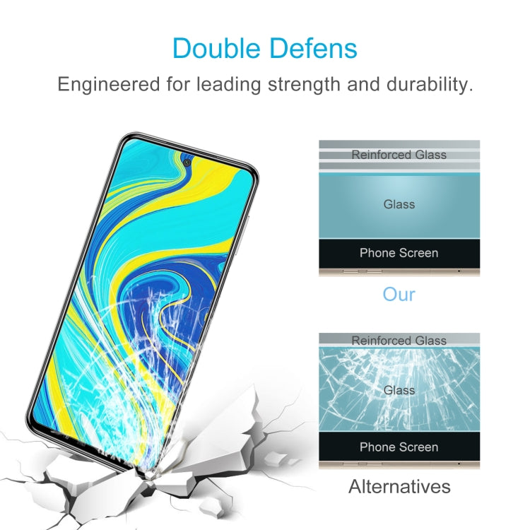 50 PCS 0.26mm 9H Surface Hardness 2.5D Explosion-proof Tempered Glass Half Screen Film, For Xiaomi Redmi Note 9 Pro, For Xiaomi Redmi Note 9 Pro Max, For Xiaomi Redmi K30, For Xiaomi MI 10 (50 PCS), For Xiaomi MI 10 Pro (50 PCS), For Xiaomi Redmi Note 9s