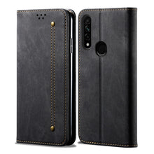 Load image into Gallery viewer, Denim Texture Casual Style Horizontal Flip Leather Case with Holder &amp; Card Slots &amp; Wallet, For OPPO A8 / A31 (2020), For OPPO A91 / F15 / Reno 3, For OPPO Find X2, For OPPO Find X2 Pro, For OPPO Realme X50, For OPPO Realme X50 Pro, For OPPO Realme 6 Pr...