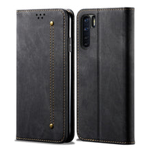 Load image into Gallery viewer, Denim Texture Casual Style Horizontal Flip Leather Case with Holder &amp; Card Slots &amp; Wallet, For OPPO A8 / A31 (2020), For OPPO A91 / F15 / Reno 3, For OPPO Find X2, For OPPO Find X2 Pro, For OPPO Realme X50, For OPPO Realme X50 Pro, For OPPO Realme 6 Pr...