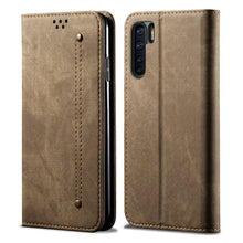 Load image into Gallery viewer, Denim Texture Casual Style Horizontal Flip Leather Case with Holder &amp; Card Slots &amp; Wallet, For OPPO A8 / A31 (2020), For OPPO A91 / F15 / Reno 3, For OPPO Find X2, For OPPO Find X2 Pro, For OPPO Realme X50, For OPPO Realme X50 Pro, For OPPO Realme 6 Pr...