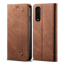 Load image into Gallery viewer, Denim Texture Casual Style Horizontal Flip Leather Case with Holder &amp; Card Slots &amp; Wallet, For OPPO A8 / A31 (2020), For OPPO A91 / F15 / Reno 3, For OPPO Find X2, For OPPO Find X2 Pro, For OPPO Realme X50, For OPPO Realme X50 Pro, For OPPO Realme 6 Pr...