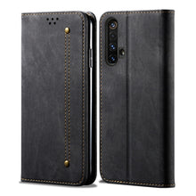 Load image into Gallery viewer, Denim Texture Casual Style Horizontal Flip Leather Case with Holder &amp; Card Slots &amp; Wallet, For OPPO A8 / A31 (2020), For OPPO A91 / F15 / Reno 3, For OPPO Find X2, For OPPO Find X2 Pro, For OPPO Realme X50, For OPPO Realme X50 Pro, For OPPO Realme 6 Pr...