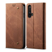 Load image into Gallery viewer, Denim Texture Casual Style Horizontal Flip Leather Case with Holder &amp; Card Slots &amp; Wallet, For OPPO A8 / A31 (2020), For OPPO A91 / F15 / Reno 3, For OPPO Find X2, For OPPO Find X2 Pro, For OPPO Realme X50, For OPPO Realme X50 Pro, For OPPO Realme 6 Pr...