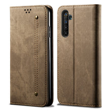Load image into Gallery viewer, Denim Texture Casual Style Horizontal Flip Leather Case with Holder &amp; Card Slots &amp; Wallet, For OPPO A8 / A31 (2020), For OPPO A91 / F15 / Reno 3, For OPPO Find X2, For OPPO Find X2 Pro, For OPPO Realme X50, For OPPO Realme X50 Pro, For OPPO Realme 6 Pr...