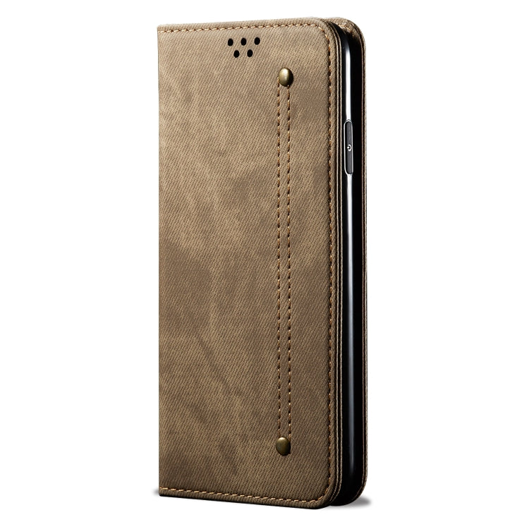 Denim Texture Casual Style Horizontal Flip Leather Case with Holder & Card Slots & Wallet, For Vivo IQOO 3