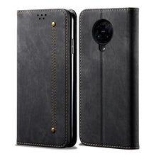Load image into Gallery viewer, Denim Texture Casual Style Horizontal Flip Leather Case with Holder &amp; Card Slots &amp; Wallet, For OPPO A8 / A31 (2020), For OPPO A91 / F15 / Reno 3, For OPPO Find X2, For OPPO Find X2 Pro, For OPPO Realme X50, For OPPO Realme X50 Pro, For OPPO Realme 6 Pr...