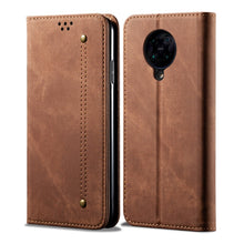 Load image into Gallery viewer, Denim Texture Casual Style Horizontal Flip Leather Case with Holder &amp; Card Slots &amp; Wallet, For OPPO A8 / A31 (2020), For OPPO A91 / F15 / Reno 3, For OPPO Find X2, For OPPO Find X2 Pro, For OPPO Realme X50, For OPPO Realme X50 Pro, For OPPO Realme 6 Pr...