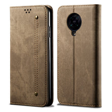 Load image into Gallery viewer, Denim Texture Casual Style Horizontal Flip Leather Case with Holder &amp; Card Slots &amp; Wallet, For OPPO A8 / A31 (2020), For OPPO A91 / F15 / Reno 3, For OPPO Find X2, For OPPO Find X2 Pro, For OPPO Realme X50, For OPPO Realme X50 Pro, For OPPO Realme 6 Pr...