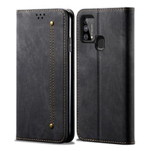 Load image into Gallery viewer, Denim Texture Casual Style Horizontal Flip Leather Case with Holder &amp; Card Slots &amp; Wallet, For OPPO A8 / A31 (2020), For OPPO A91 / F15 / Reno 3, For OPPO Find X2, For OPPO Find X2 Pro, For OPPO Realme X50, For OPPO Realme X50 Pro, For OPPO Realme 6 Pr...