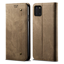 Load image into Gallery viewer, Denim Texture Casual Style Horizontal Flip Leather Case with Holder &amp; Card Slots &amp; Wallet, For OPPO A8 / A31 (2020), For OPPO A91 / F15 / Reno 3, For OPPO Find X2, For OPPO Find X2 Pro, For OPPO Realme X50, For OPPO Realme X50 Pro, For OPPO Realme 6 Pr...