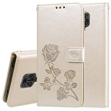 Load image into Gallery viewer, Rose Embossed Horizontal Flip PU Leather Case with Holder &amp; Card Slots &amp; Wallet, For Xiaomi Redmi Note 9 Pro, For Huawei P40, For Huawei P40 Lite, For Galaxy M31, For Galaxy A01