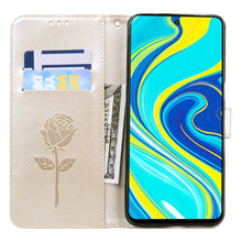 Load image into Gallery viewer, Rose Embossed Horizontal Flip PU Leather Case with Holder &amp; Card Slots &amp; Wallet, For Xiaomi Redmi Note 9 Pro, For Huawei P40, For Huawei P40 Lite, For Galaxy M31, For Galaxy A01