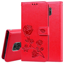 Load image into Gallery viewer, Rose Embossed Horizontal Flip PU Leather Case with Holder &amp; Card Slots &amp; Wallet, For Xiaomi Redmi Note 9 Pro, For Huawei P40, For Huawei P40 Lite, For Galaxy M31, For Galaxy A01